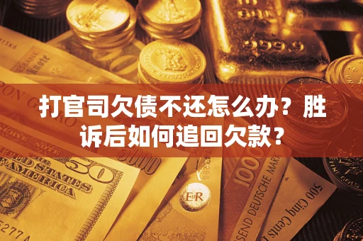 北京打官司欠债不还怎么办？胜诉后如何追回欠款？