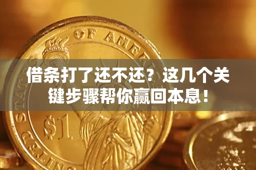 北京借条打了还不还？这几个关键步骤帮你赢回本息！