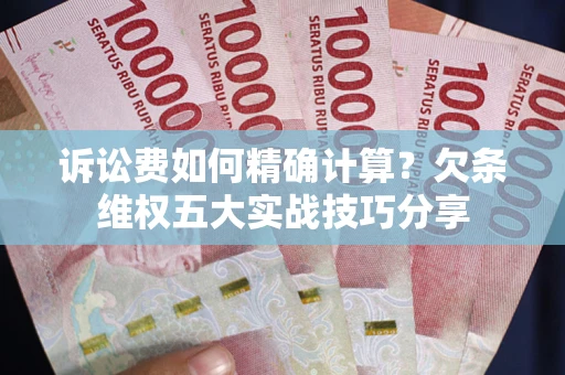 北京诉讼费如何精确计算？欠条维权五大实战技巧分享