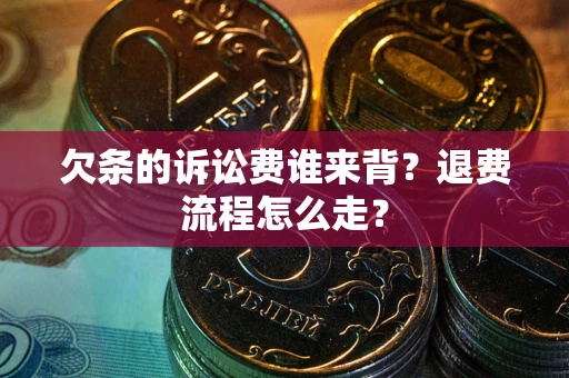 北京欠条的诉讼费谁来背？退费流程怎么走？