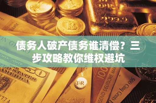 北京债务人破产债务谁清偿？三步攻略教你维权避坑